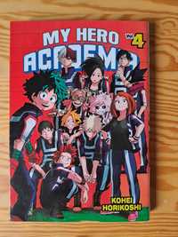 My Hero Academia (tom 4) manga; K. Horikoshi