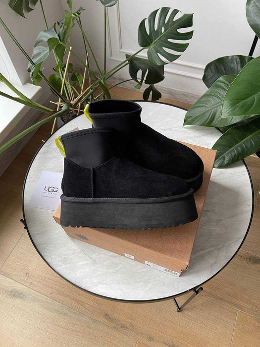 Женские сапоги UGG Classic Mini Dipper Boot 36-41 Натур Замша! Купить!