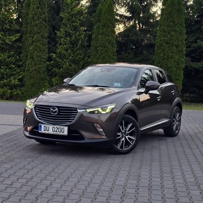 Mazda CX-3 2.0 Benzyna 120 KM Automat Nawigacja Kamera Skóra Ledy Xenon Fulll ! !