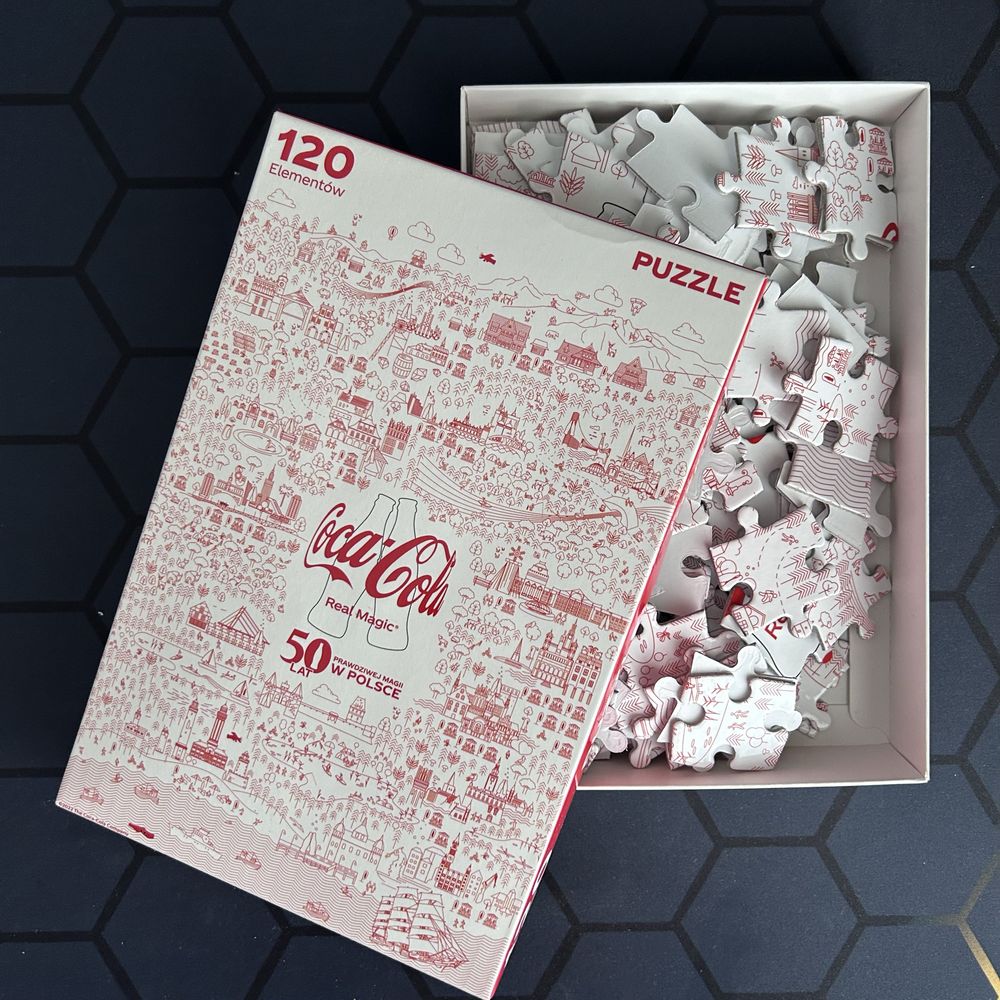 Puzzle dla dzieci dla dorosłych 120 elementów