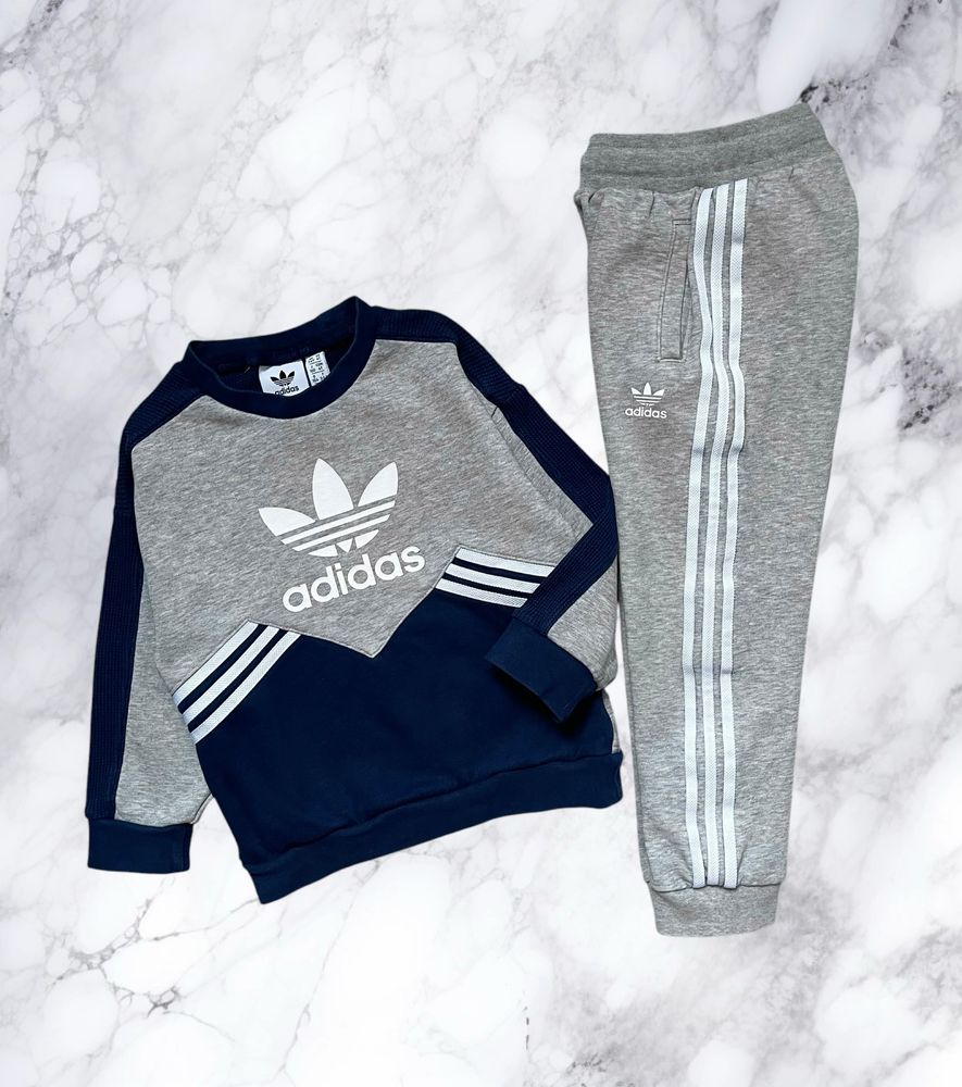 Теплий дитячий костюм Adidas оригінал 3/4 роки 104 см