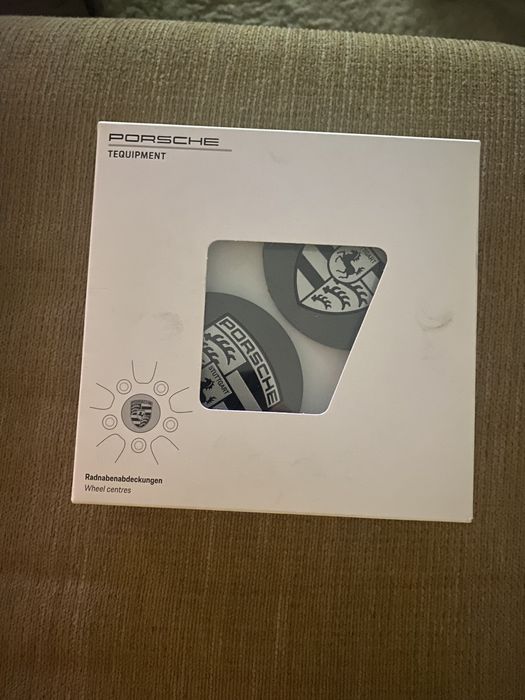 Porsche Tampas Logotipo Jantes