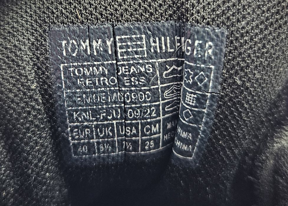 Sneakersy Sportowe Damskie Tommy Jeans Retro Ess Rozmiar 40