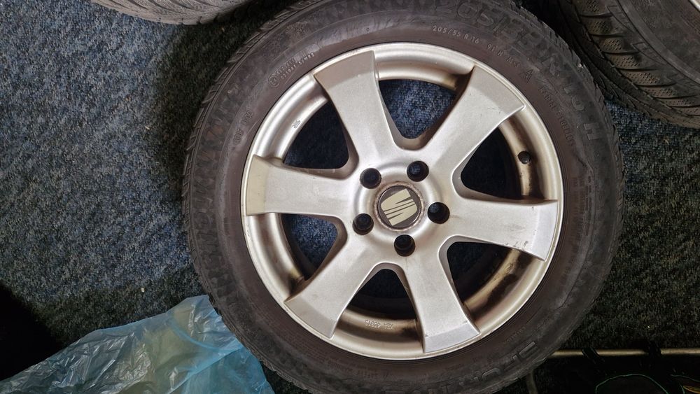 Alufelgi z oponami zimowymi 5x112