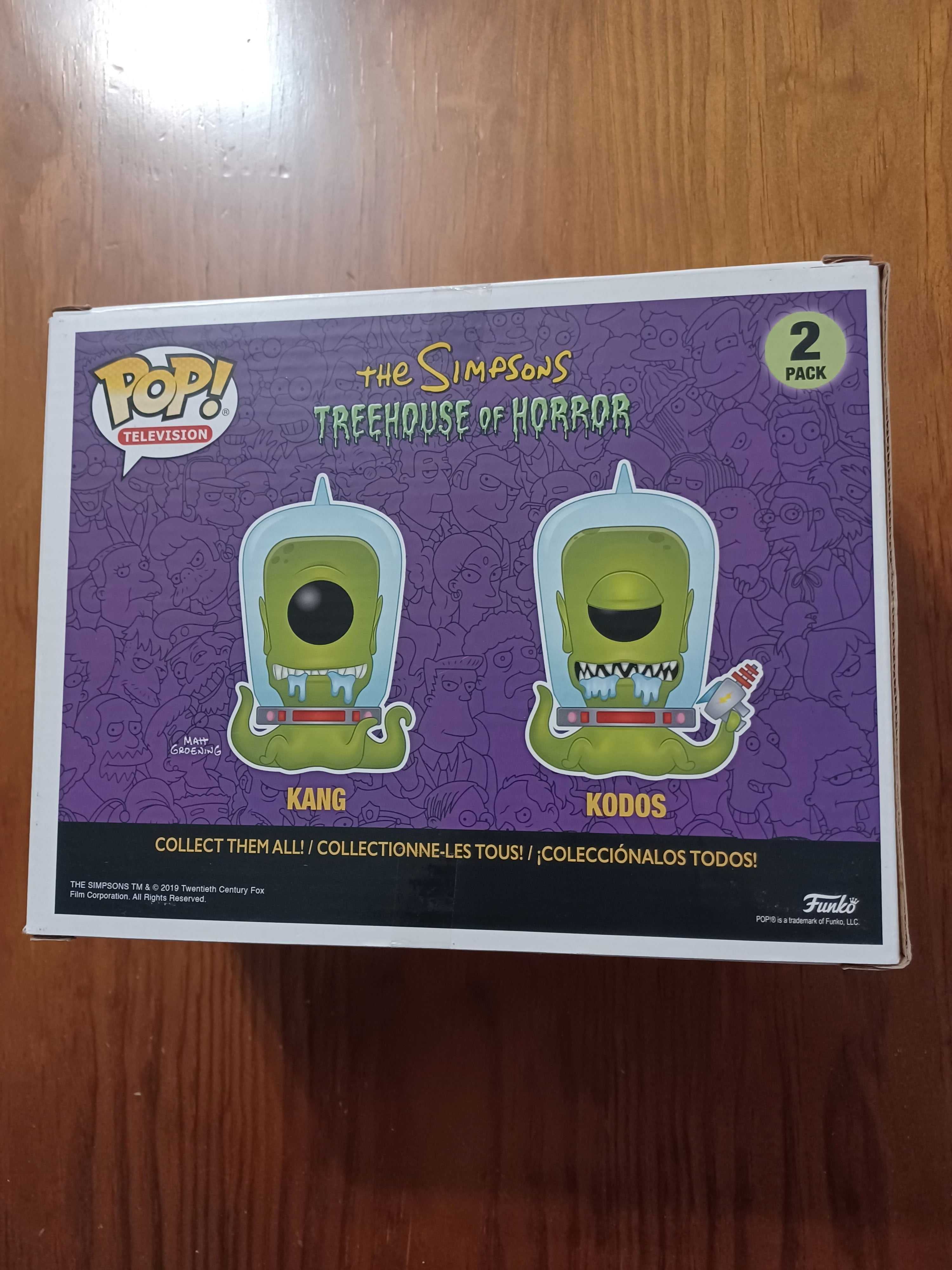 Funko Pop Figure The Simpsons Treehouse Horror Kang And Kodos 2 pack