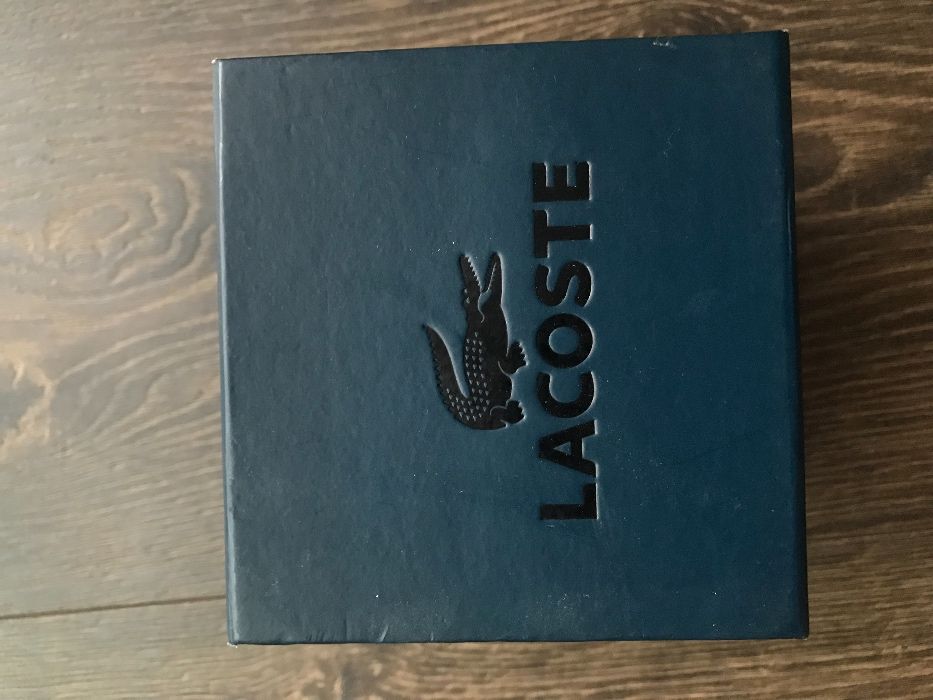 Krawat Lacoste golf oryginalny