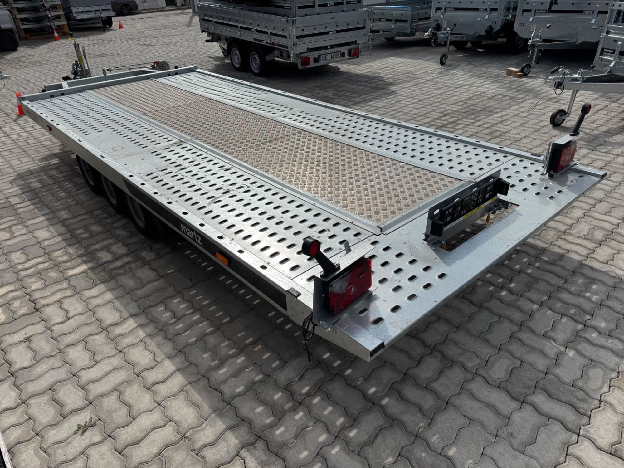 Atrelado MARTZ GT Kippbar 480/3 (3.5T) Basculante hidráulico.