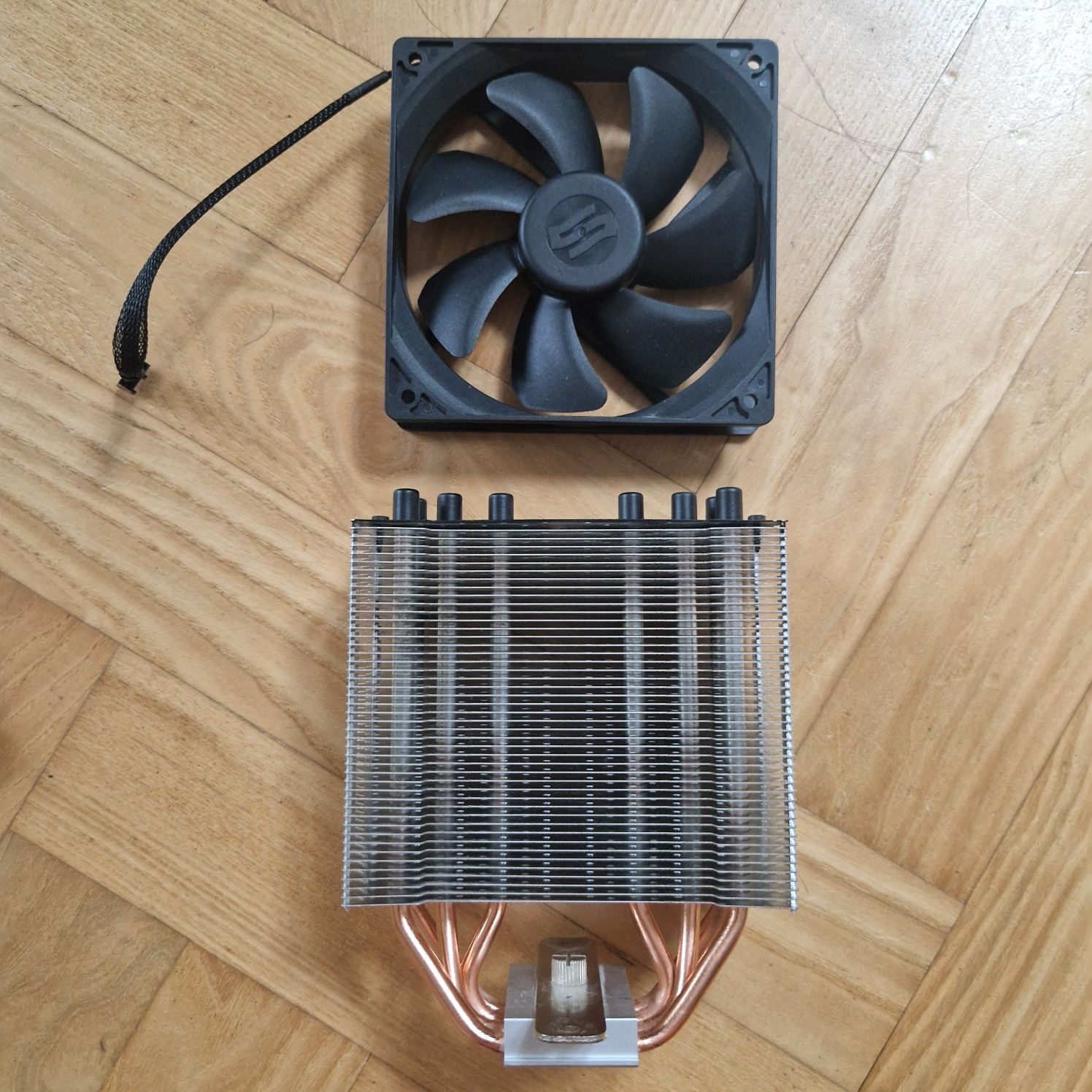 Ryzen 5 2600,płyta gł. MSI B450M-A PRO MAX,chłodzenie Silentium Fera 3