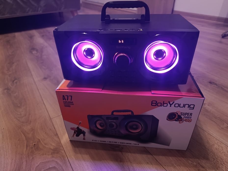 przenośny głośnik Bluetooth BabYoung A77.