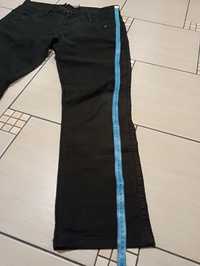 Spodnie czarne damskie xl/w 33 , L 30