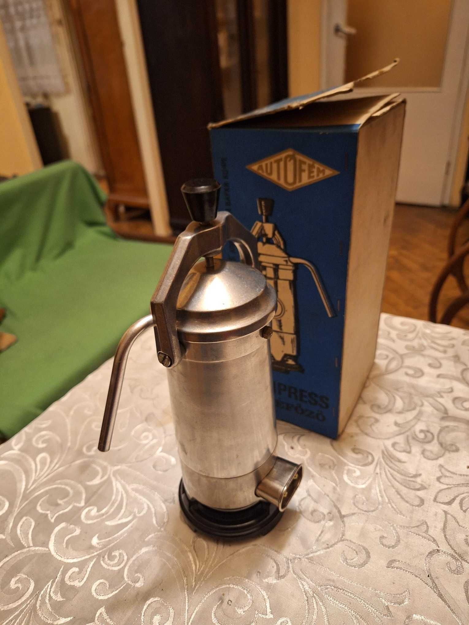 Kultowy ekspres do kawy Midipress Autofem 220V 300W – retro klasyk PRL