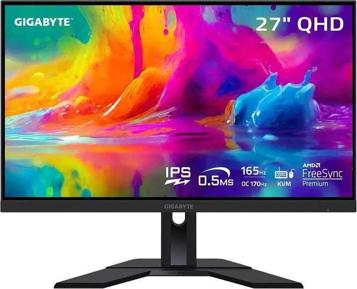 Монітор 27" Gigabyte M27Q Gaming Monitor -- QHD 2K / IPS / 170Hz