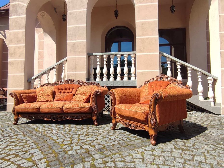 диван крісло барокко людовік