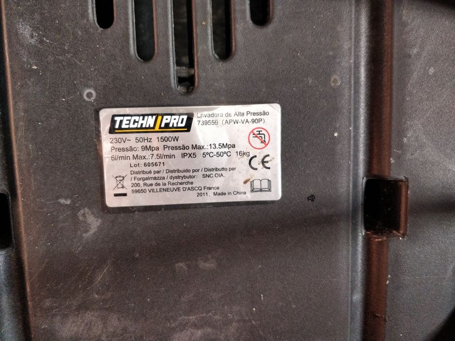 Lavadora de Alta pressão TechnPro