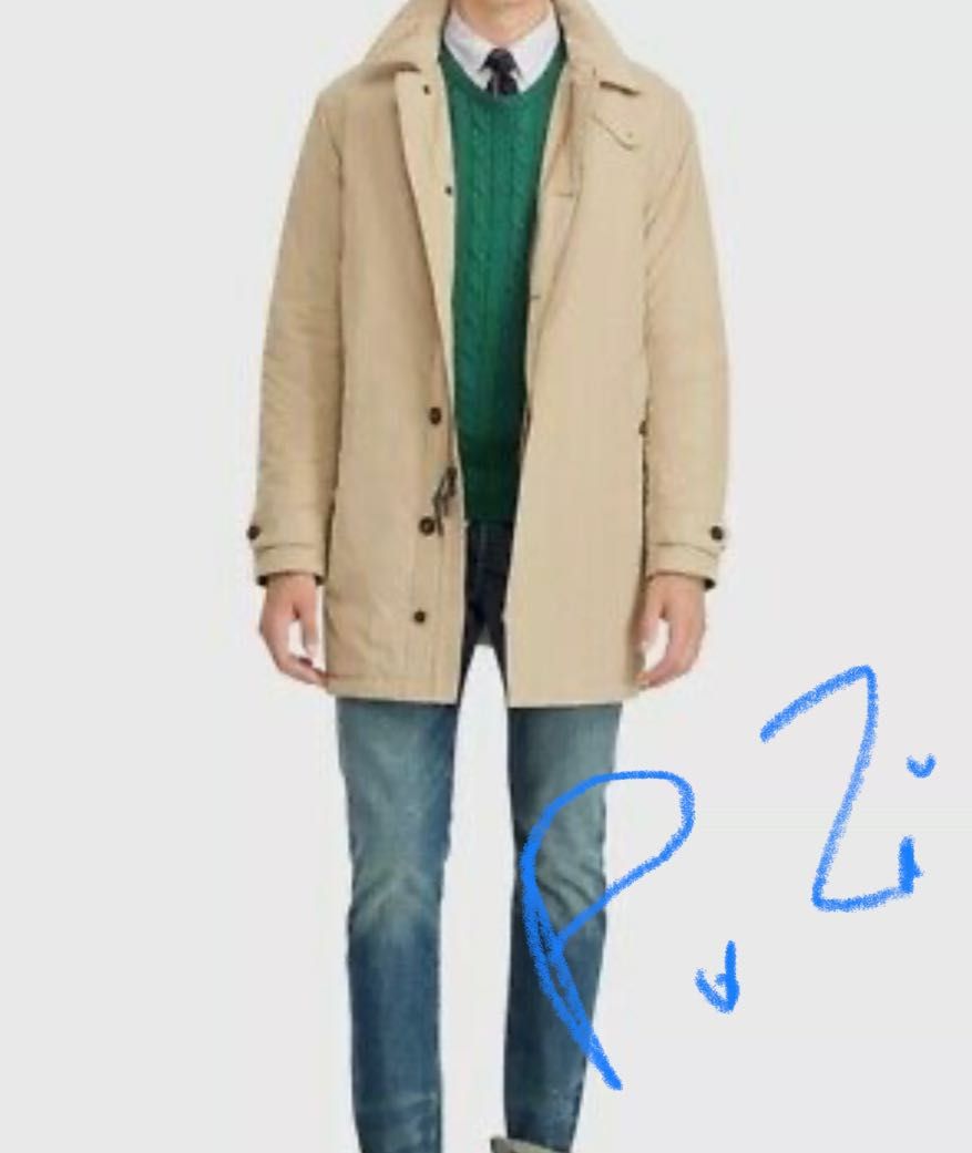 Płaszcz prochowiec męski kurtka Polo Ralph Lauren 3XB  5XL wodoodporny