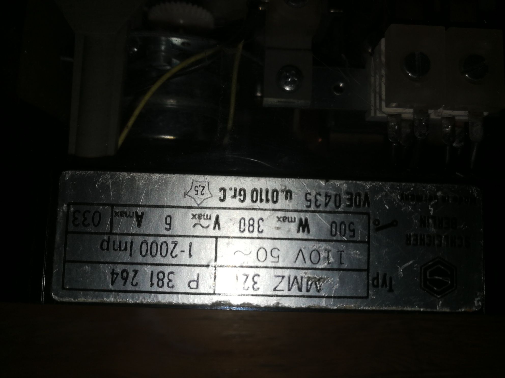 Przekaźnik czasowy SCHLEICHER MMZ, generator impulsów 321