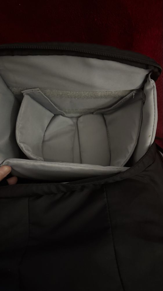 Mochila fotografica com mini bag cintura de oferta
