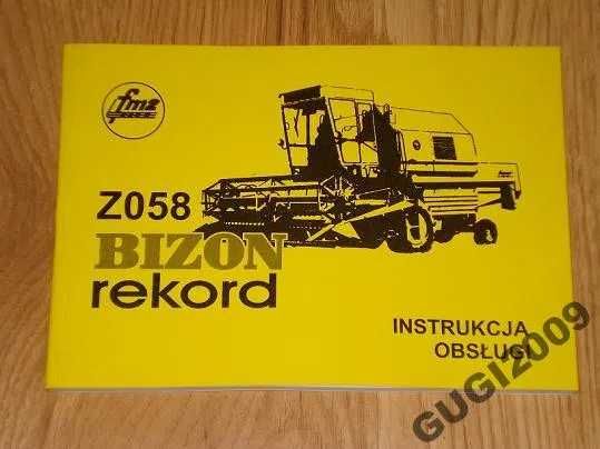 Instrukcja Obsługi BIZON REKORD Z058 ursus zetor