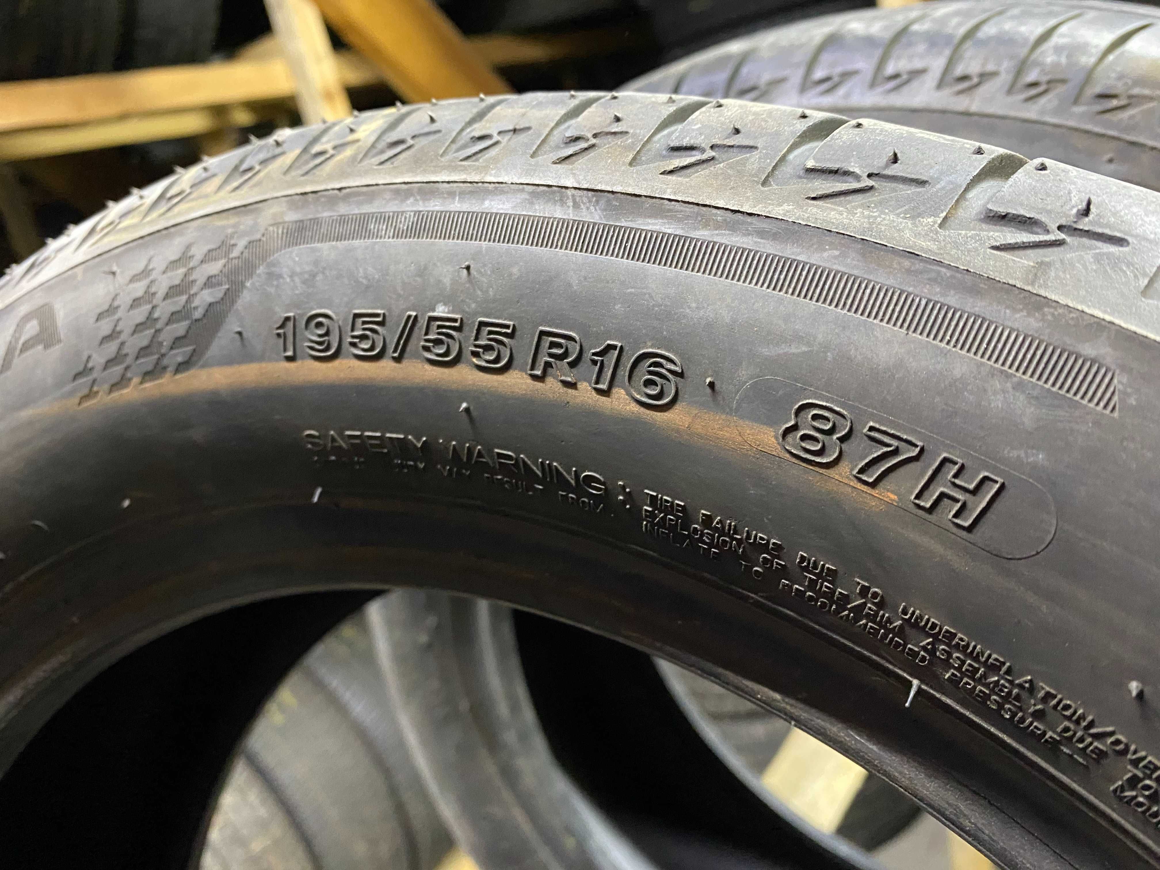 Шини літо 195/55R16 Bridgestone Turanra T005 20рік