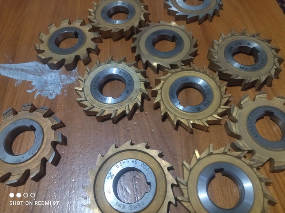 Фрези по металу діскова нова