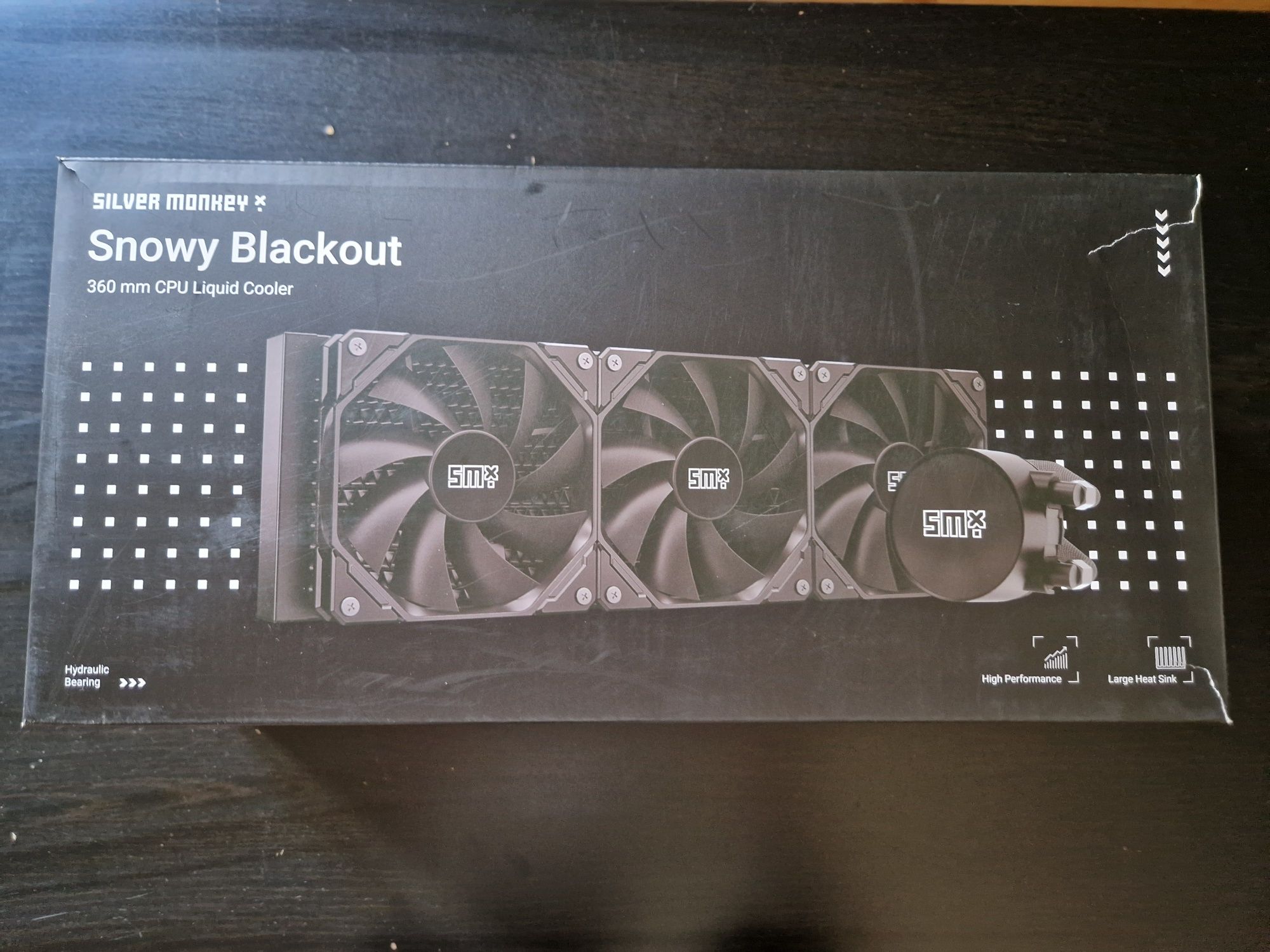 Chłodzenie wodne Silver monkey Snowy blackout 360 (3x120mm)