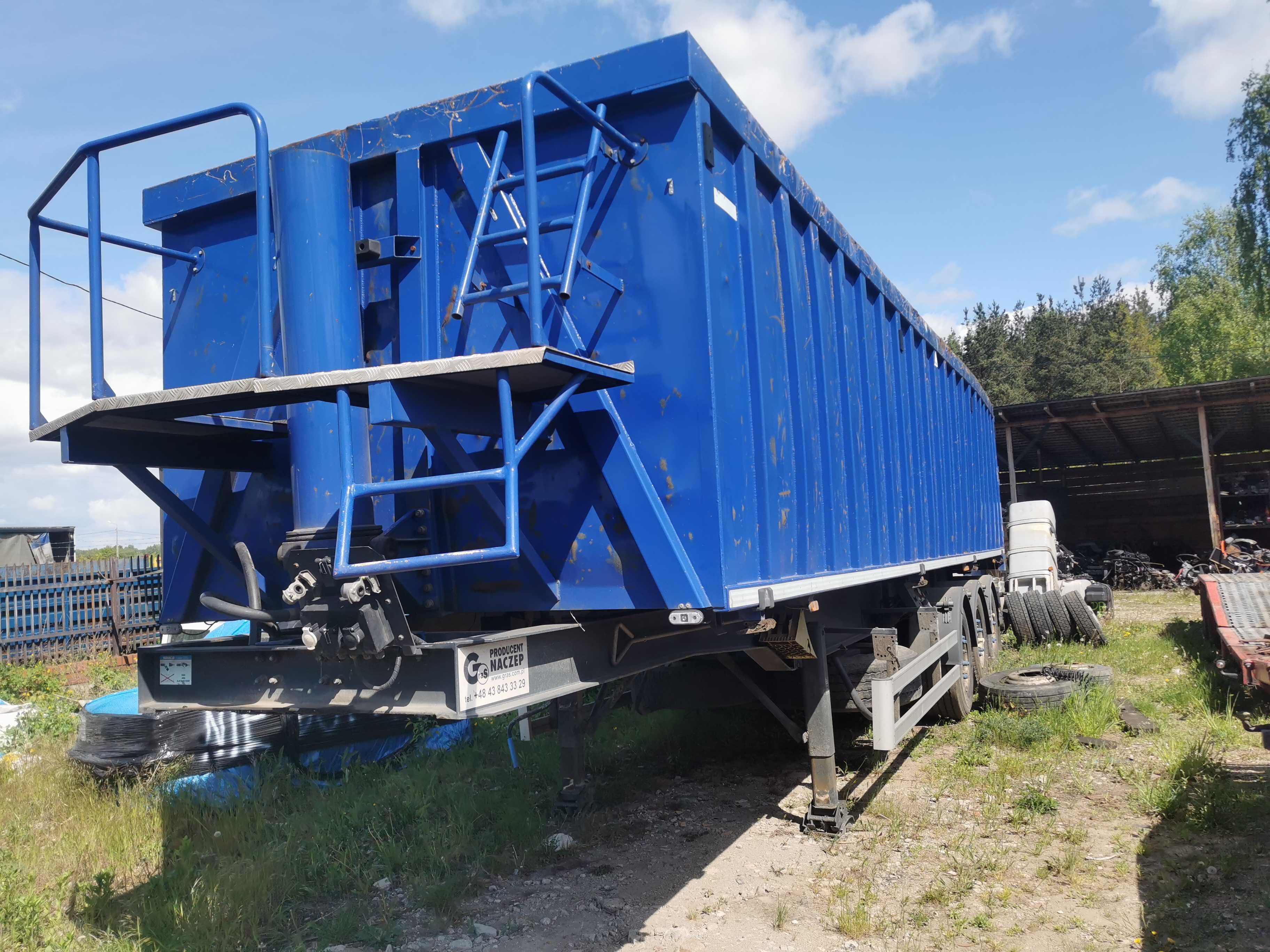 Naczepa wywrotka Gras 45m3