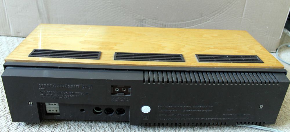 Ресивер RFT stereo  present 2401 Год 1972