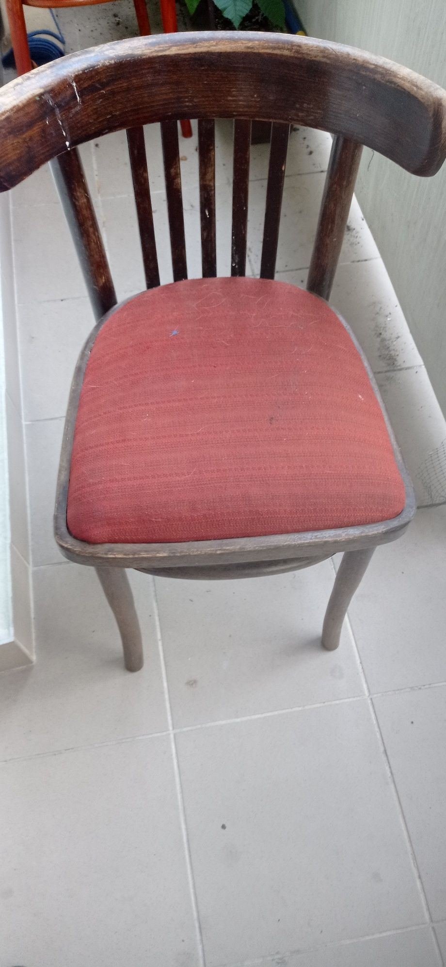Krzesło z epoki PRL