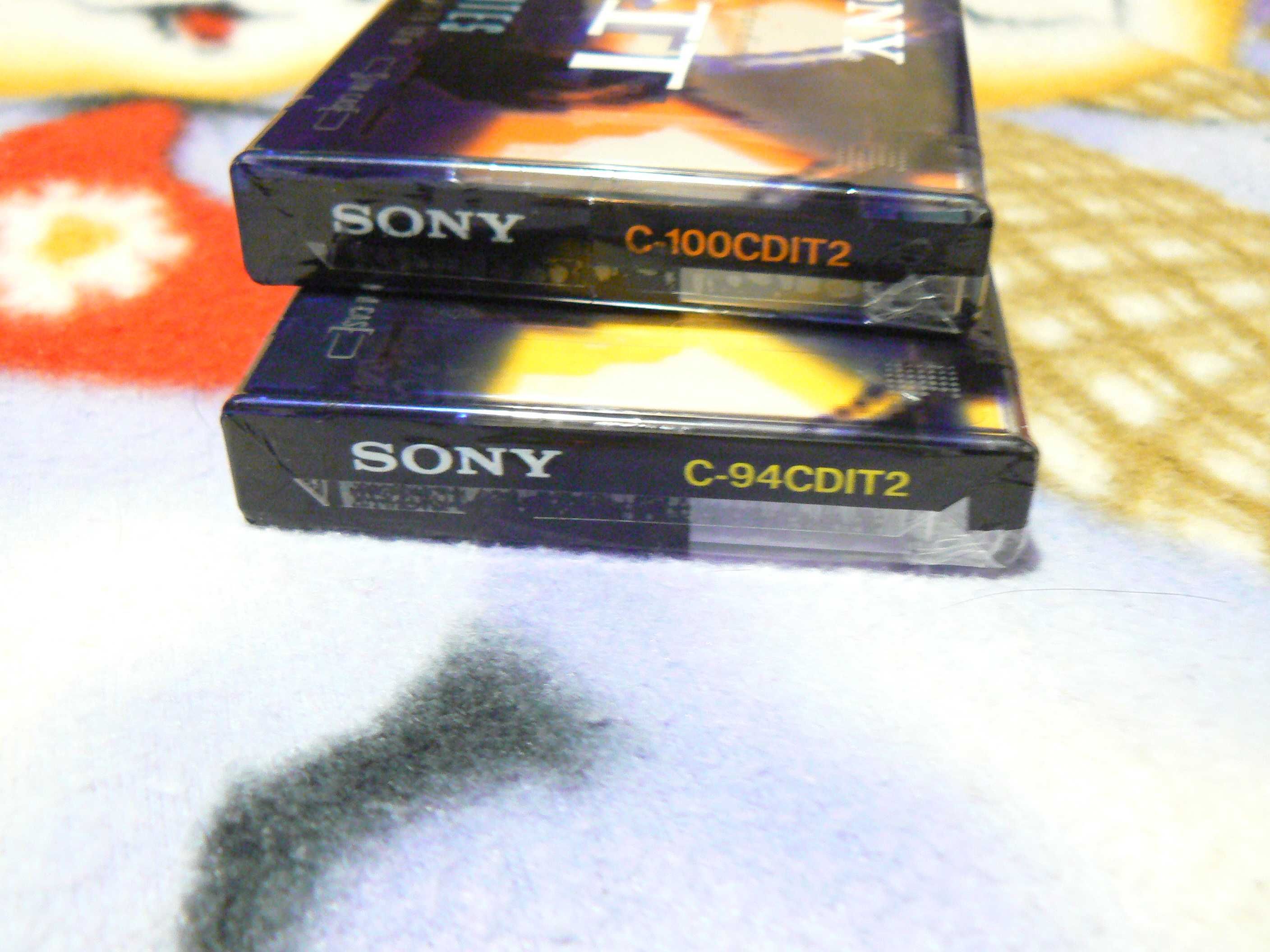 Аудіокасета  Sony CD-IT 94-100хв, хром, тип 2, Японія-Мексика, 2шт