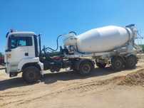Man 18,480 4x4 hydrodrive z gruszką do betonu 10m3