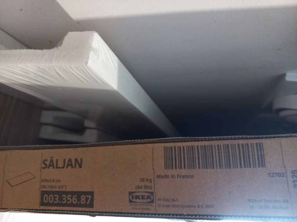 Nowy blat SALJAN Ikea 246x3,8 cm