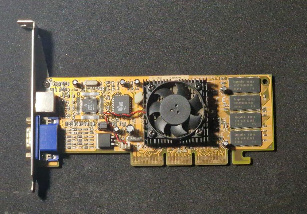 Karta Graficzna NVIDIA MX400 64MB MVGA-NVG11AM Retro Vintage