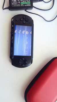 psp e-1008 ,флэшка 32Гб , зарядка