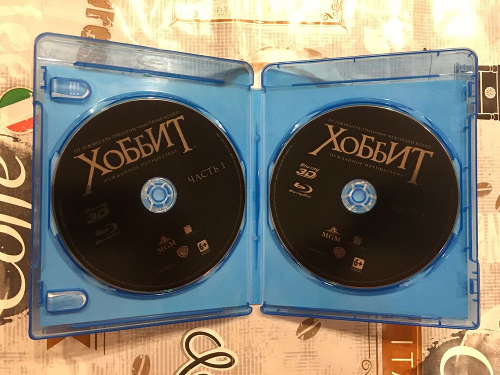 Великий Гэтсби/Хоббит:Нежданное Путешествие 3D Blu-Ray!