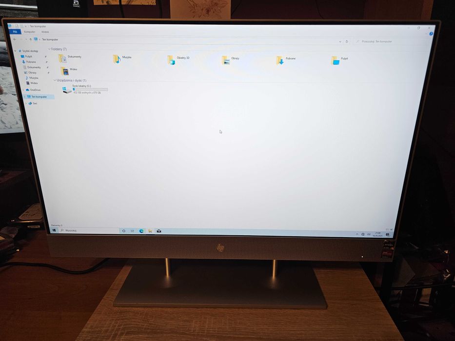 Komputer HP All-in-One PC = dotykowy ekran 27 cali