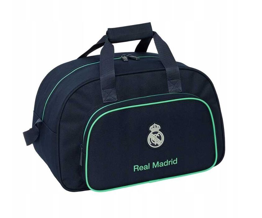 Real Madryt Torba Sportowa Podróżna Oryginalna 25/26 Pojemna Granat