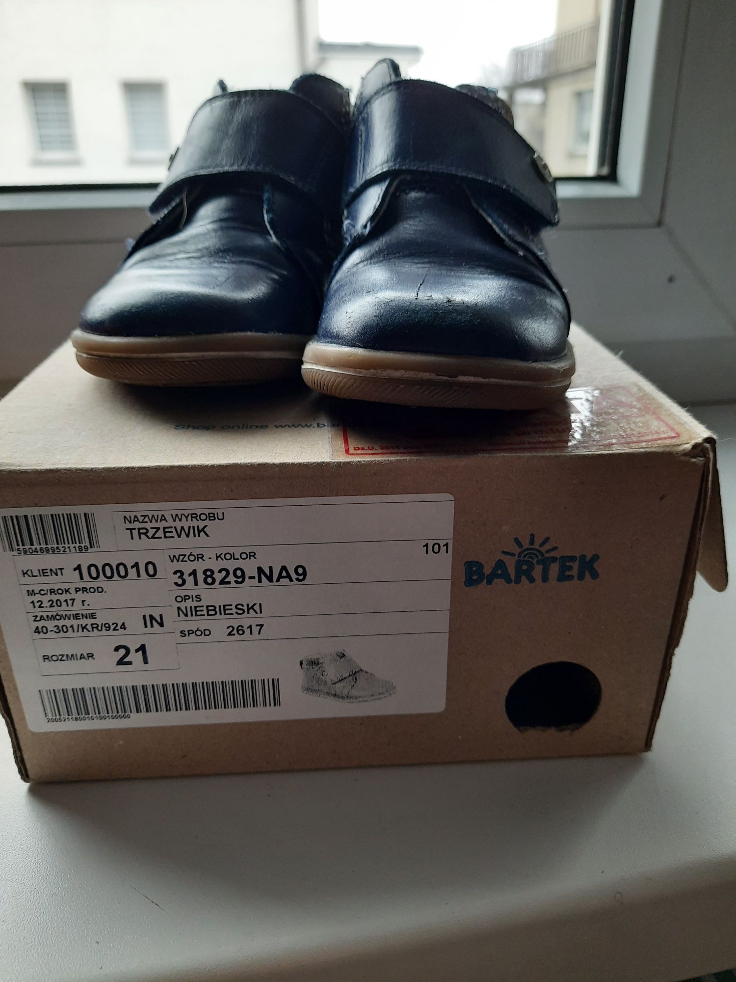 Buty chłopięce Bartek r.21