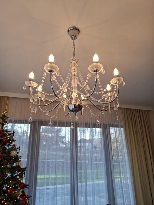 Żyrandol 8ramienny i 12ramienny