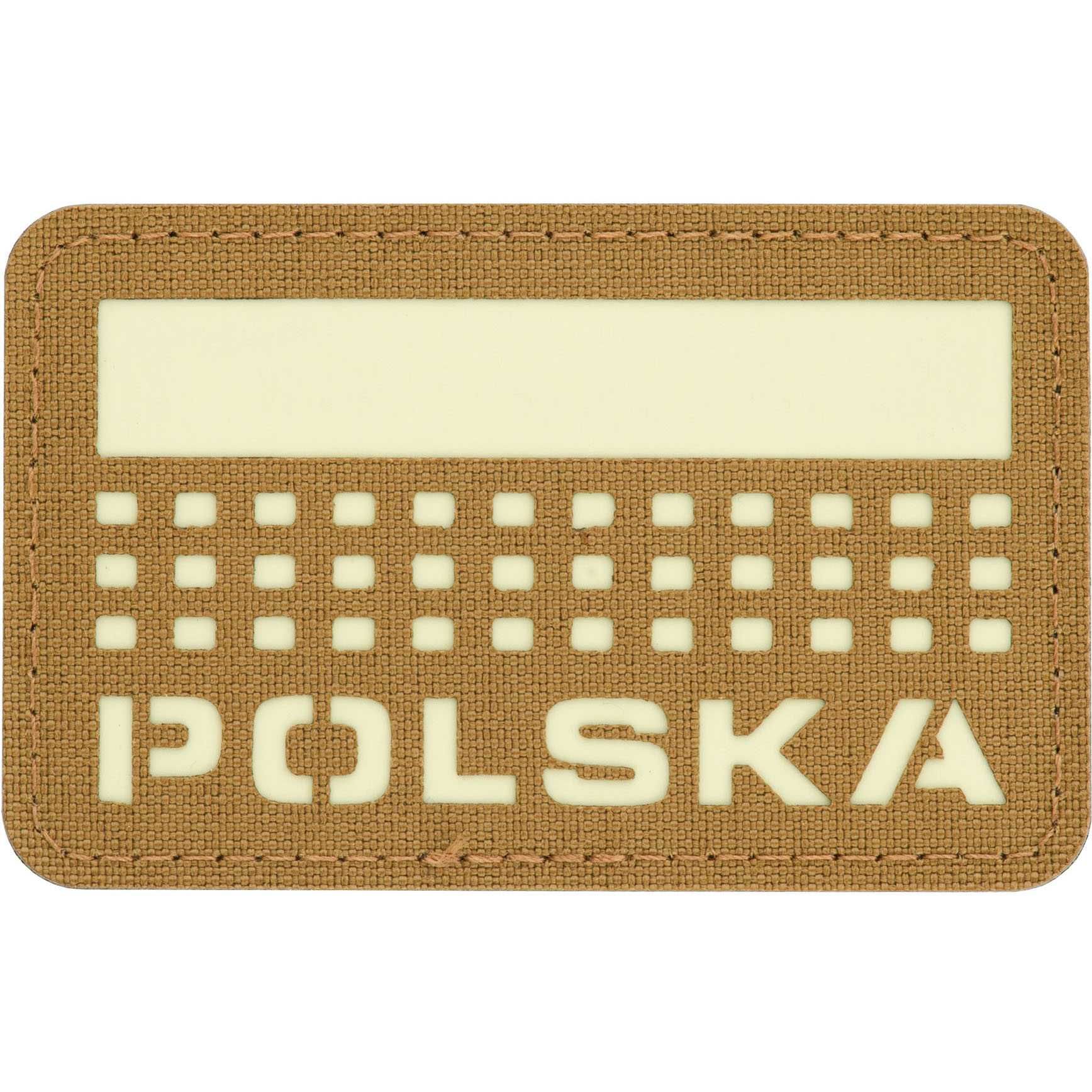 M-Tac Naszywka na rzep Flaga Polska Laser Cut Coyote Luminate