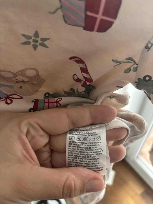 Body świąteczne 100% Bawełna H&M r. 86