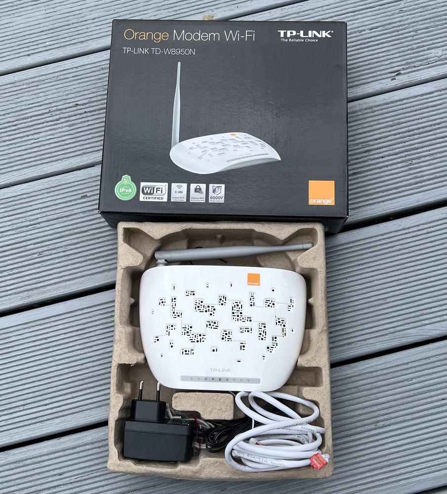 Orange modem wifi tp-link td-w8950n