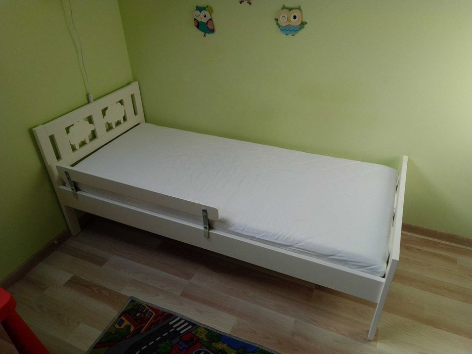 Łóżko dla dzieci IKEA KRITTER + materac PARMA FDM 160x70 + GRATIS