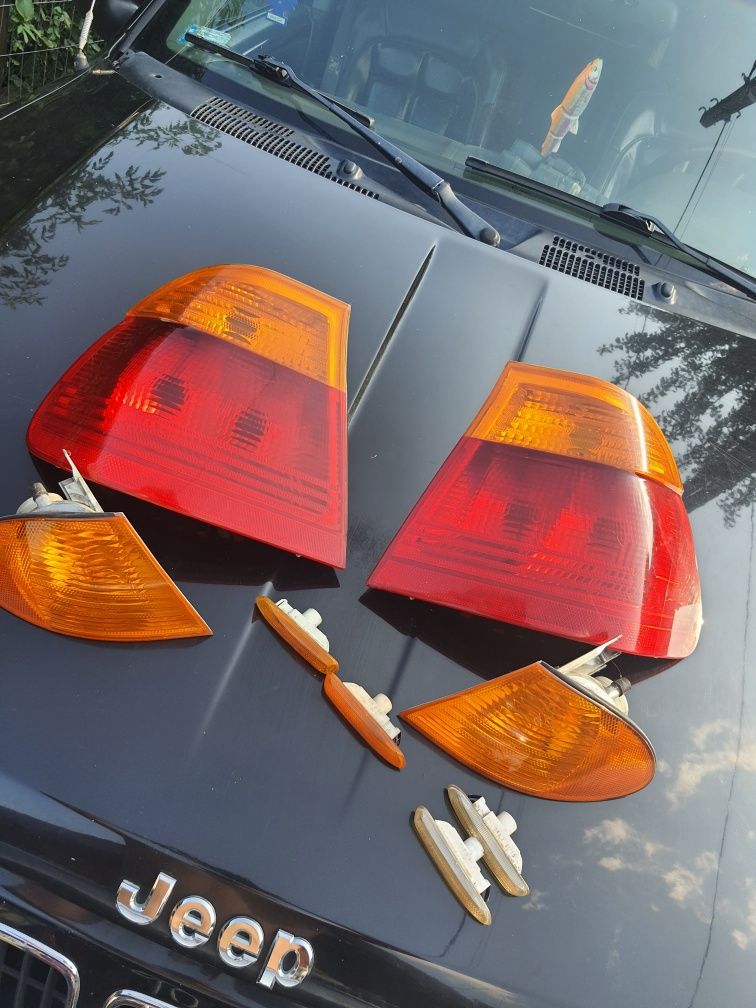 Orginalne Lampy tył i kierunki  bmw e46