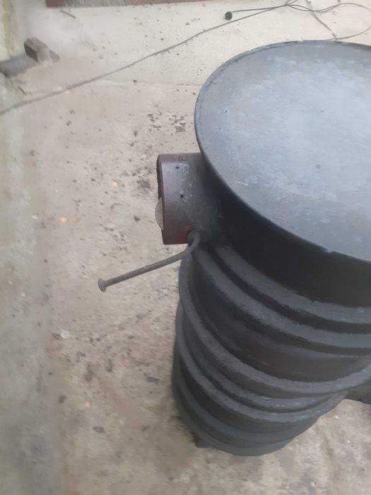 Piec do warsztatu koza piecyk rury komplet