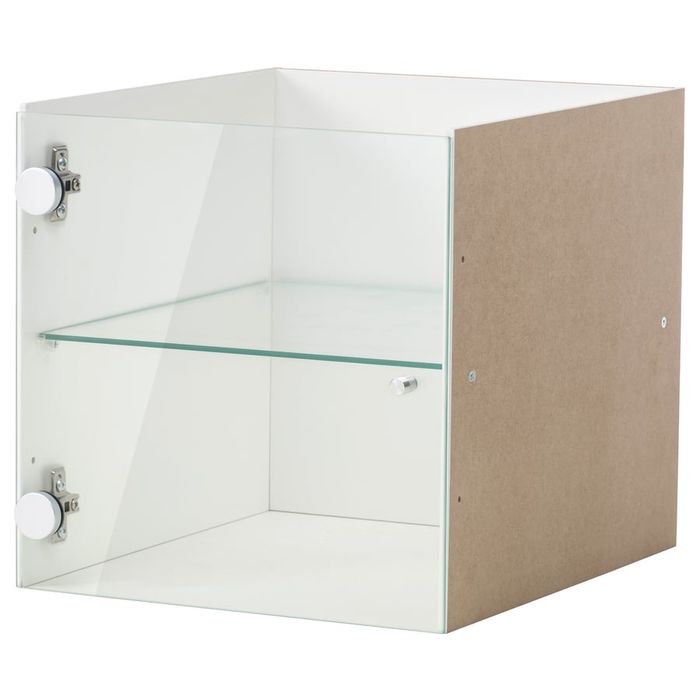Estante de Cubos Kallax 4x4 c/ portas vidro
