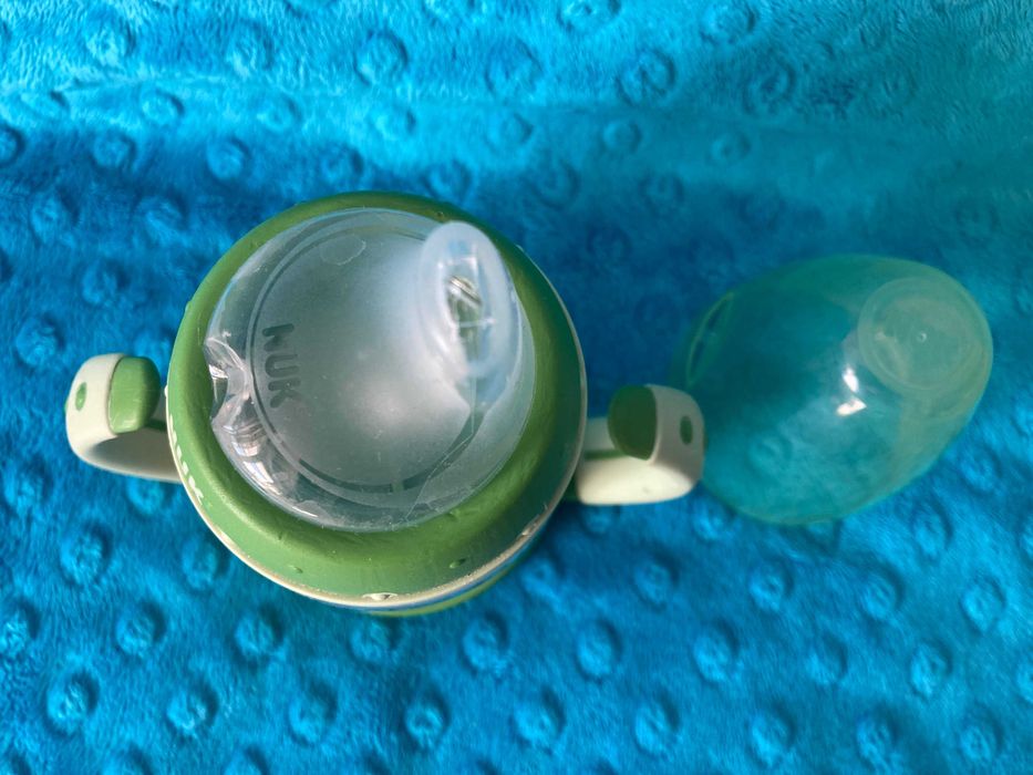 NUK KUBEK niekapek z uchwytem 150ml first choice STAN IDEALNY!