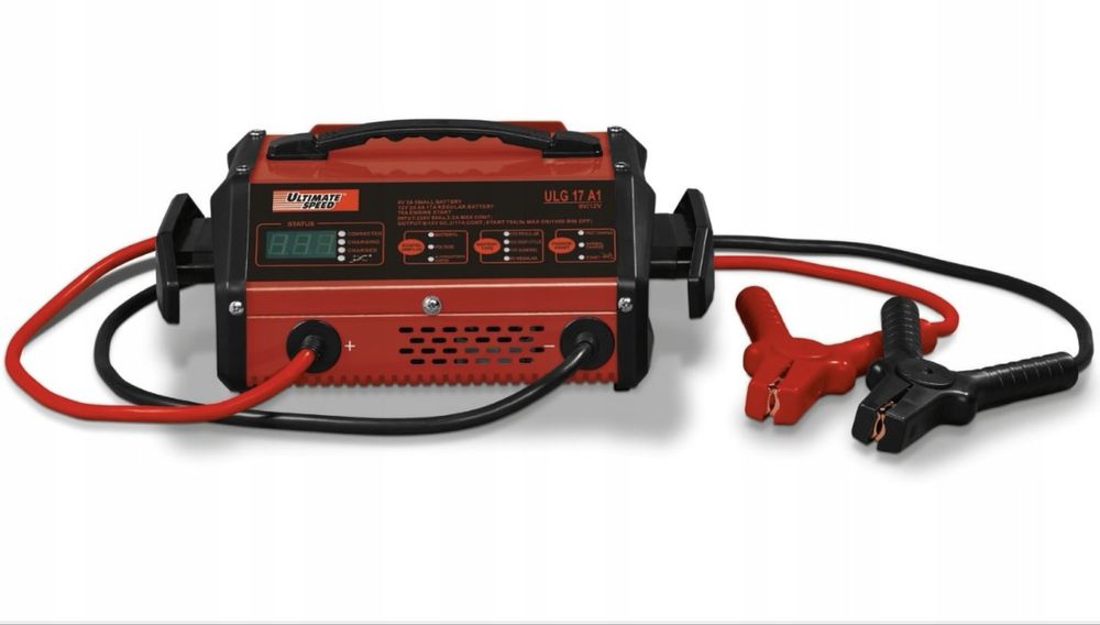 Prostownik ładowarka samochodowa 6V 12V rozruch, lidl, wawa