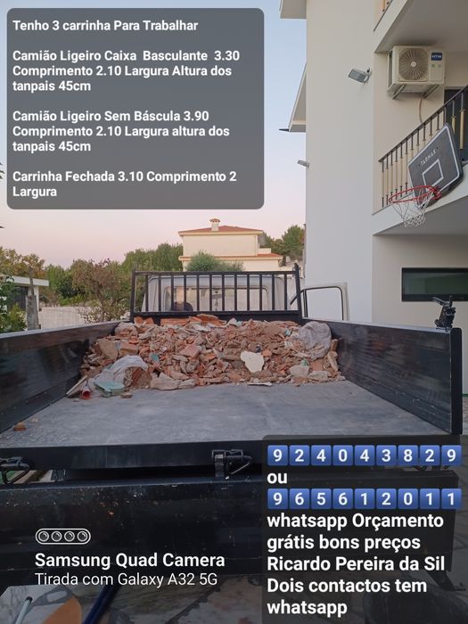 Demolição Retira Entulho Madeira Pladur monos Resíduos Mudança