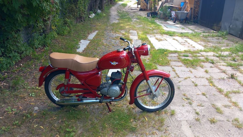 Wsk 125 Z2. Ładna Rzadki Model Z2.