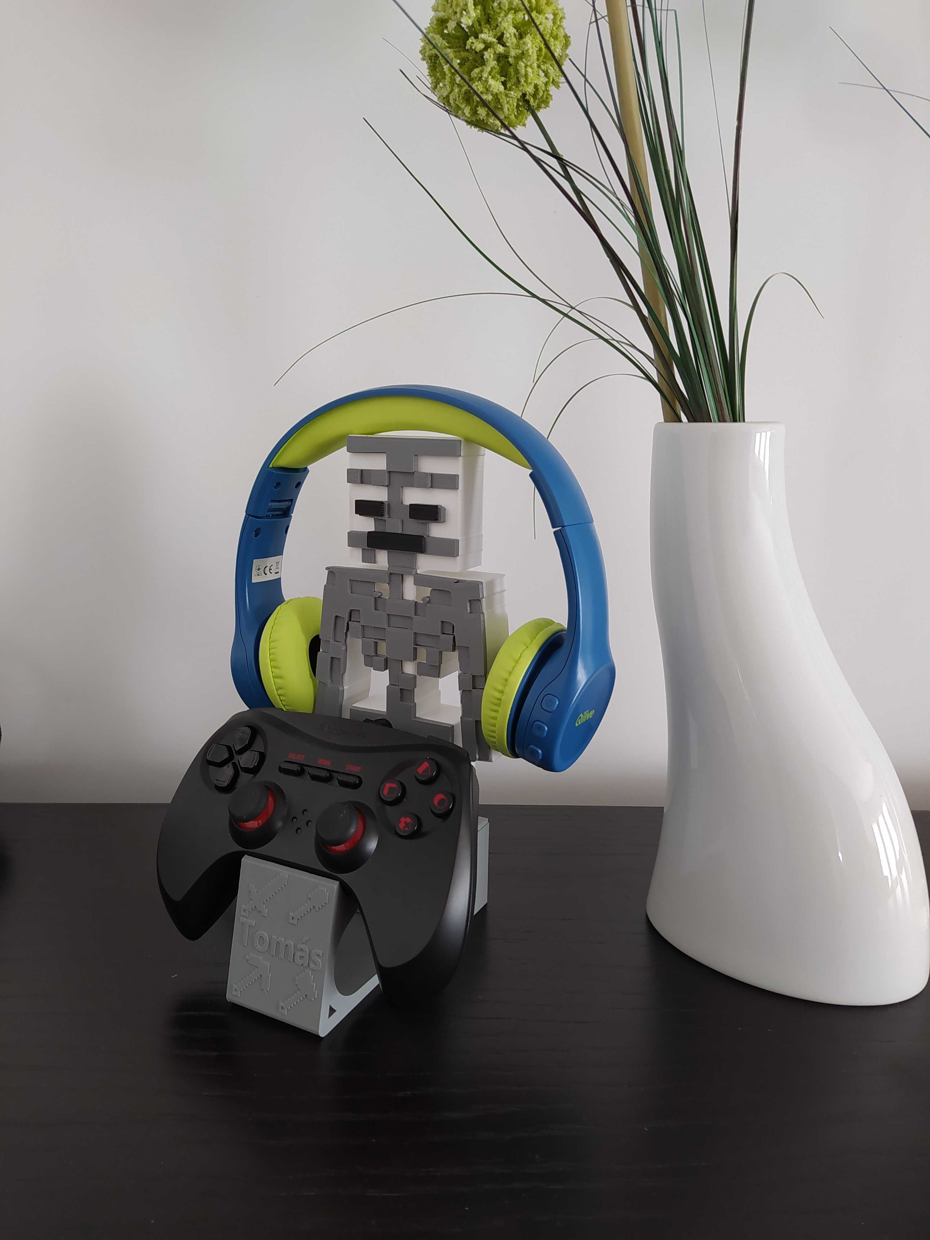 Minecraft Headphones Auscultadores - suporte comando playstation xbox